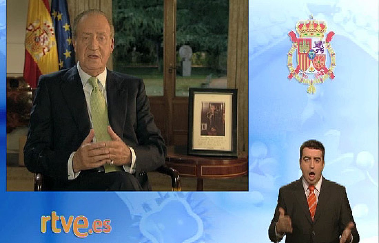 El mensaje de Navidad del Rey, en lengua de signos | Ver