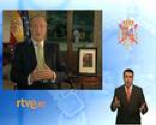  - El mensaje del Rey, en signos