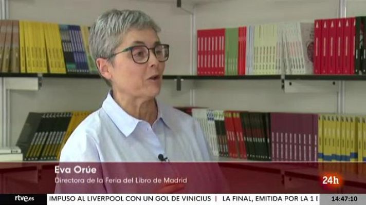 Eva Orúe, directora de la Feria del Libro de Madrid