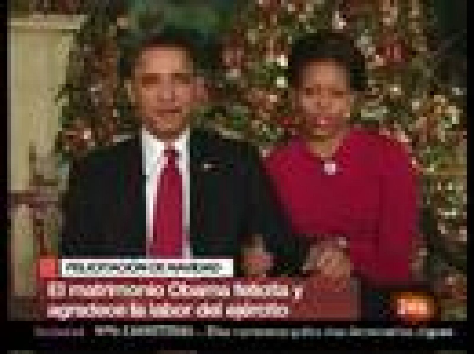 Mensaje navideño de Obama y su mujer Michelle | Ver