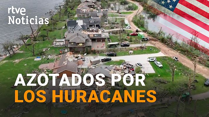 Así ha quedado parte de Minnesota tras las tormentas y fuertes tornados