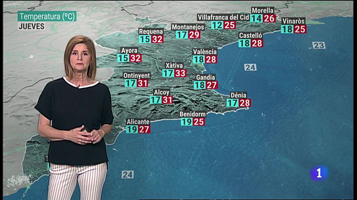 L'informatiu - Comunitat Valenciana - El Tiempo en la Comunitat Valenciana - 01/06/22