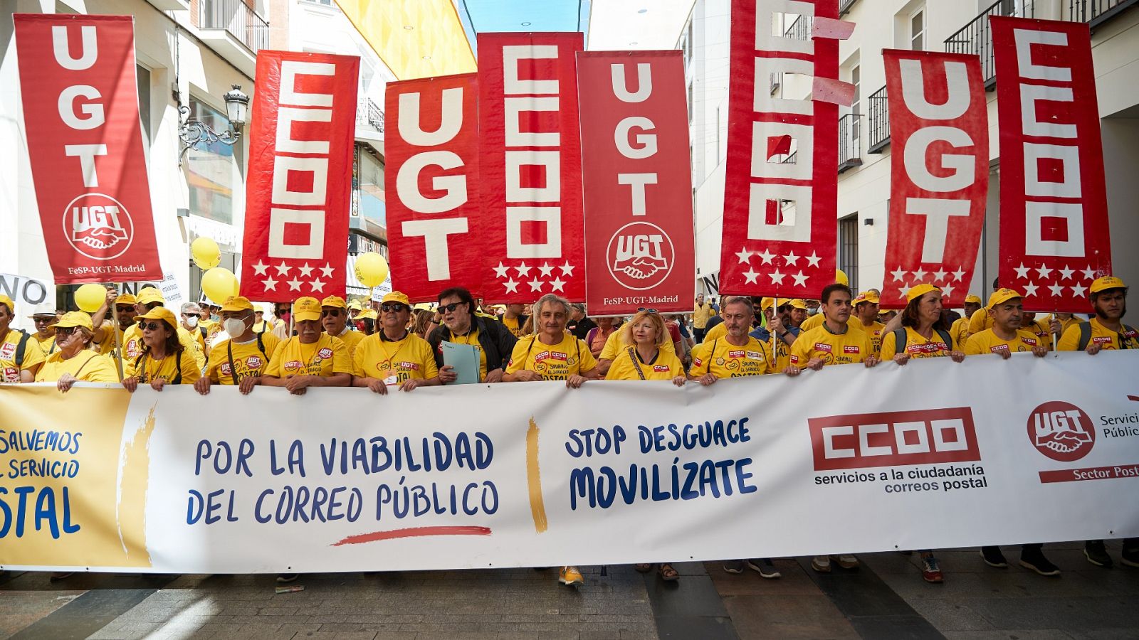 Los trabajadadores de Correos, en huelga durante tres días