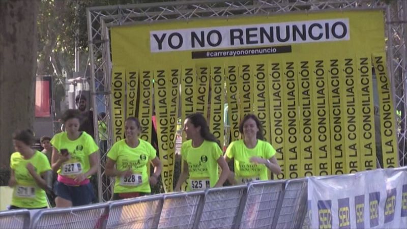 IV carrera 'Yo no renuncio' organizada por el Club Malas Madres 
