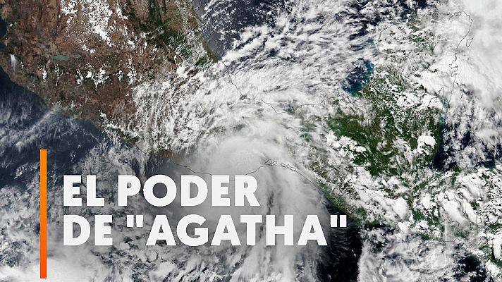 México: 'Agatha', el huracán más fuerte registrado en tocar tierra en la costa del Pacífico