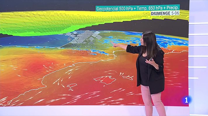 El temps - Calor intensa i tronades de tarda