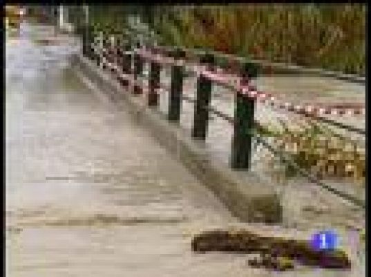 Las riadas en Jaén dejan sin agua