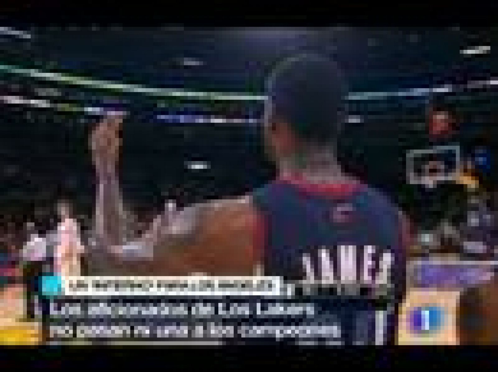 El 'cabreo' de la afición Laker - Baloncesto en RTVE | Ver