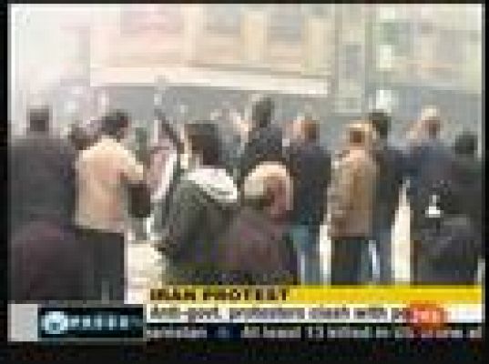  - Disturbios entre policia y opositor