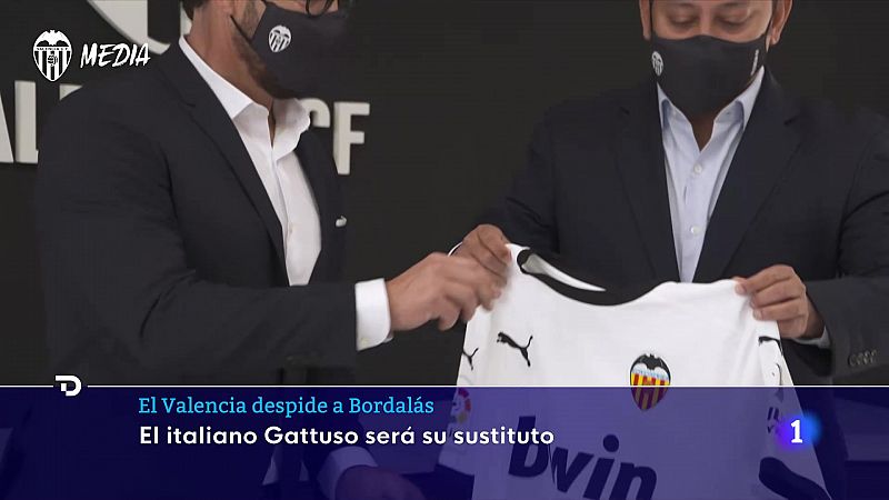 El Valencia destituye a Bordalás y Gattuso se acerca a Mestalla
