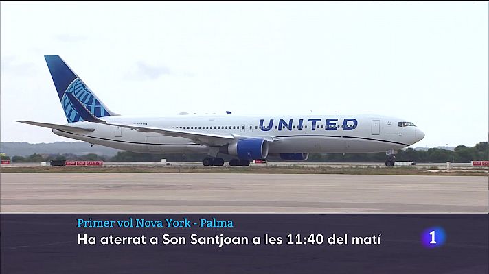 Informatiu Balear - Primer vol de Nova York