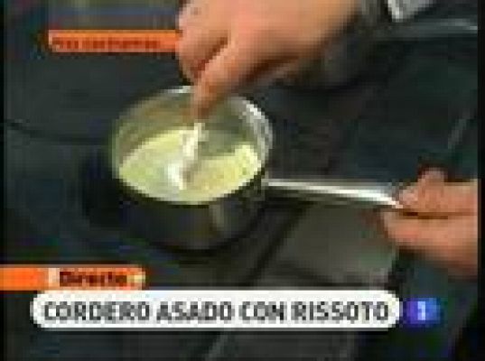 RTVE Cocina - Cordero asado con rissoto