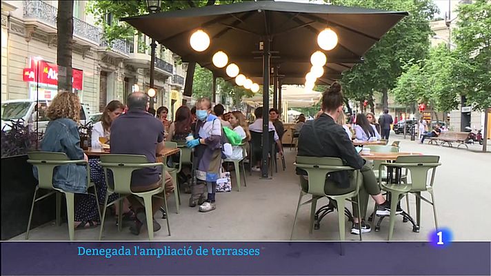 Barcelona retirarà l'ampliació de 144 terrasses de l'Eixample