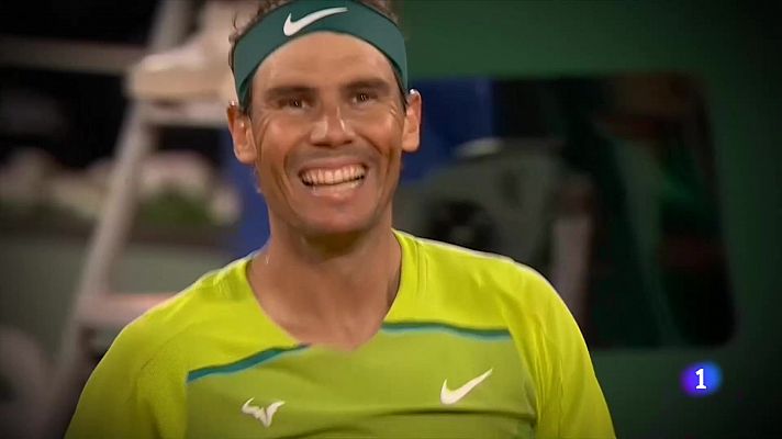 Telediario 2 - Rafa Nadal vive un año de emociones fuertes en las pistas