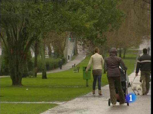 Frío,lluvias y viento del Atlántico