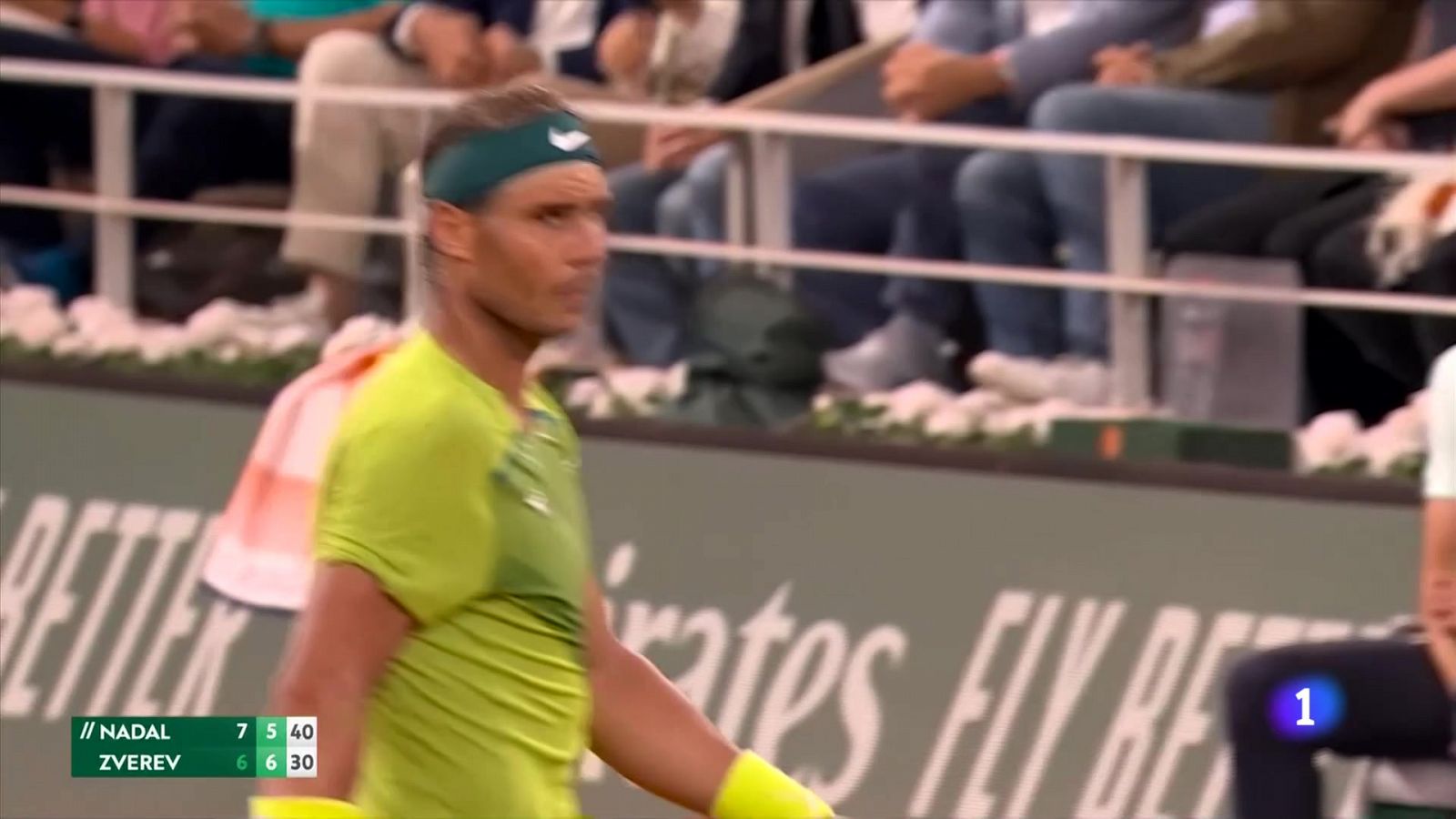 Zverev, lesionado de gravedad en la semifinal ante Nadal | Ver