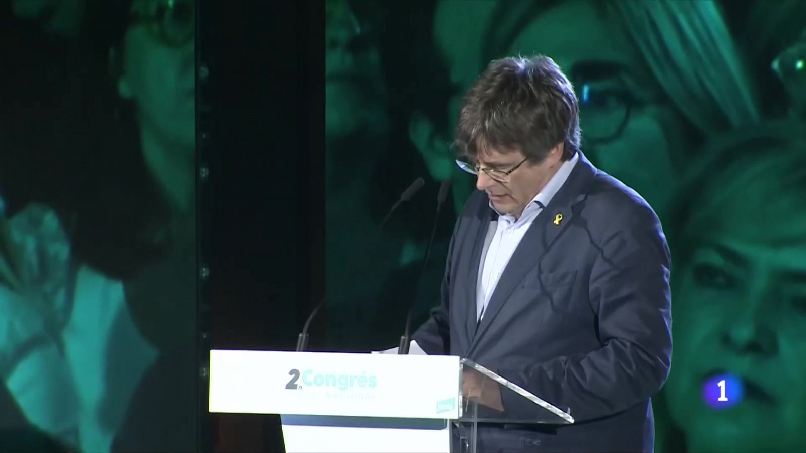 Puigdemont cedeix el testimoni a Borràs i Turull