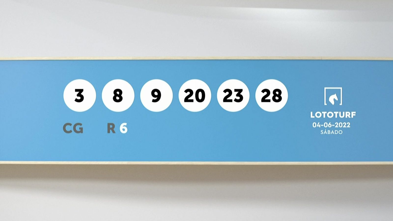 Sorteo de la Lotería Lototurf del 04/06/2022 - Ver ahora