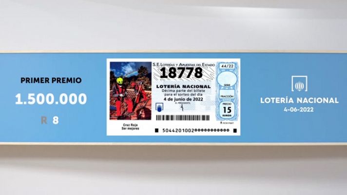 SELAE - Sorteo de la Lotería Nacional del 04/06/2022