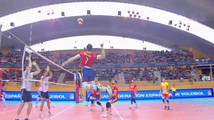 Voleibol - Liga Europea masculina: España - Croacia