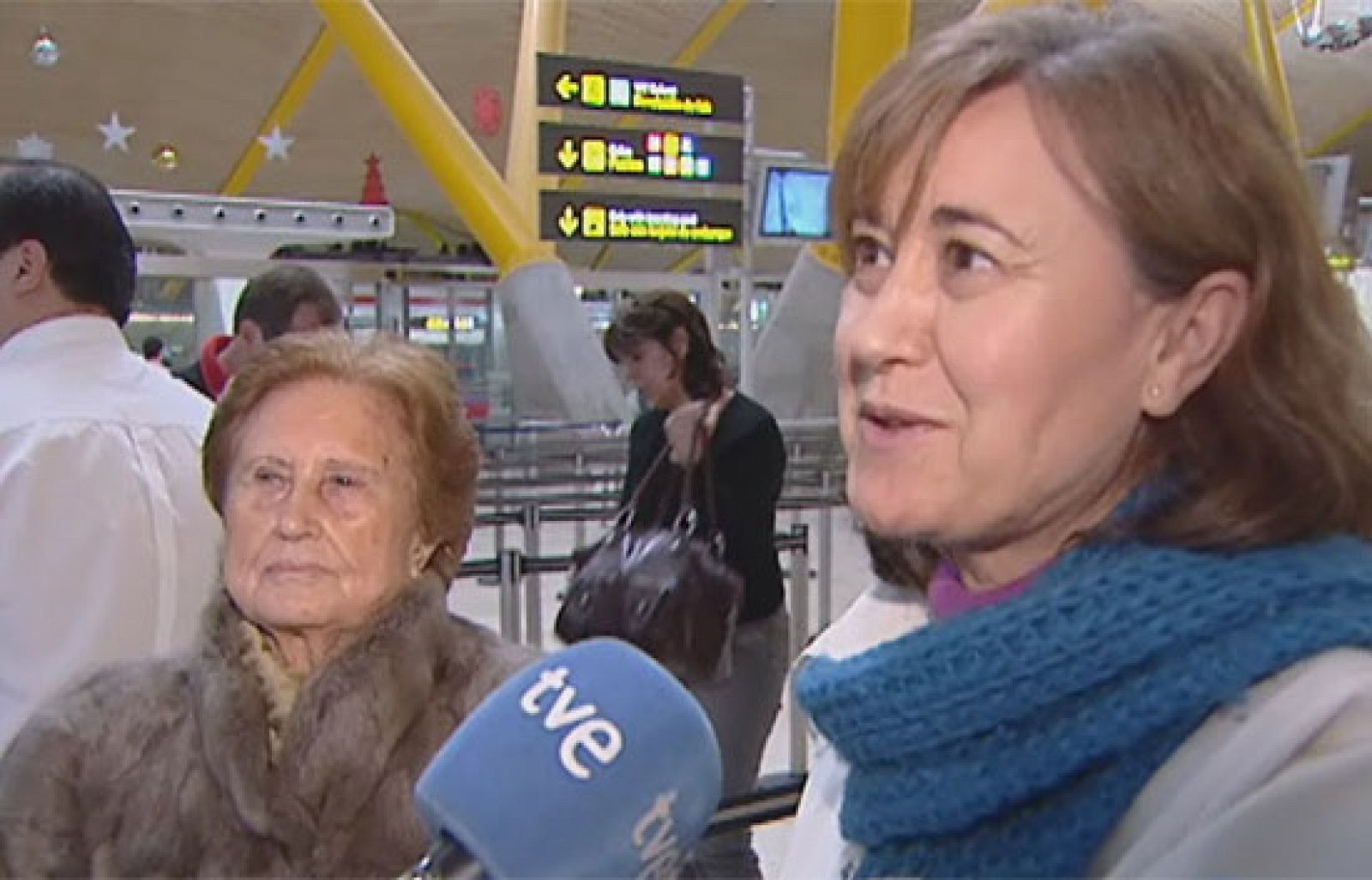 Los pasajeros se lo han tomado con paciencia.