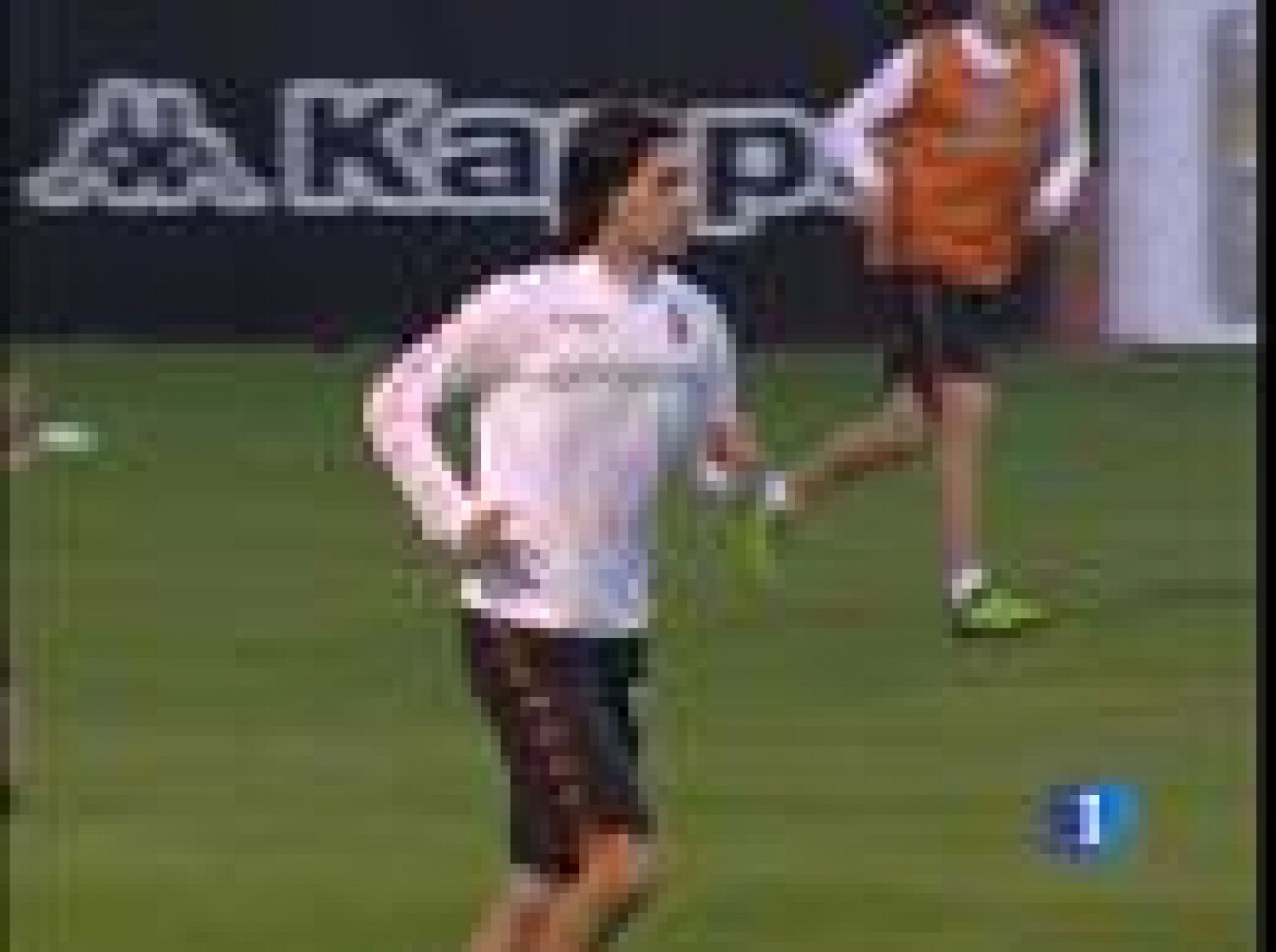 Miguel ya ha entrenado con el Valencia después de la reyerta que protagonizó en Lisboa, con disparos de pistola incluidos.