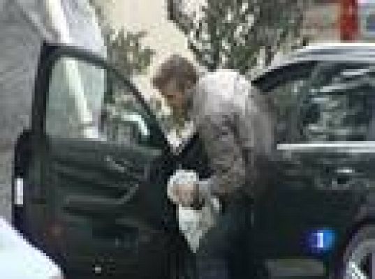 Beckham ya se entrena con el Milan