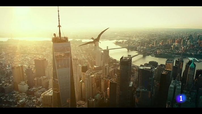 Telediario 1 - 'Jurassic World Dominion' reune a los protagonistas de las seis entregas de la saga