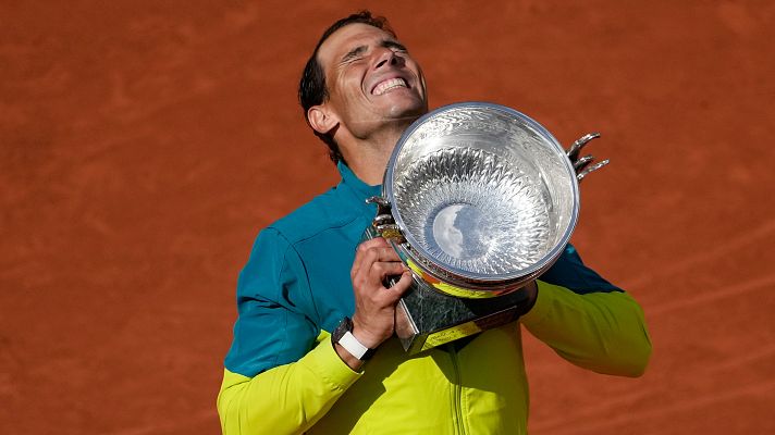 Telediario 1 - Nadal, a superar su lesión para ampliar su leyenda como el más grande