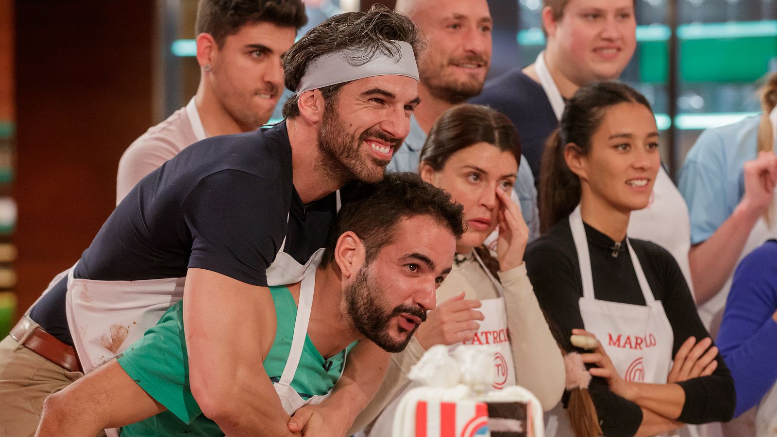 MasterChef I El beso de novios de Jokin y Luismi