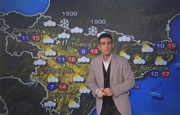 Fuerte viento y lluvias