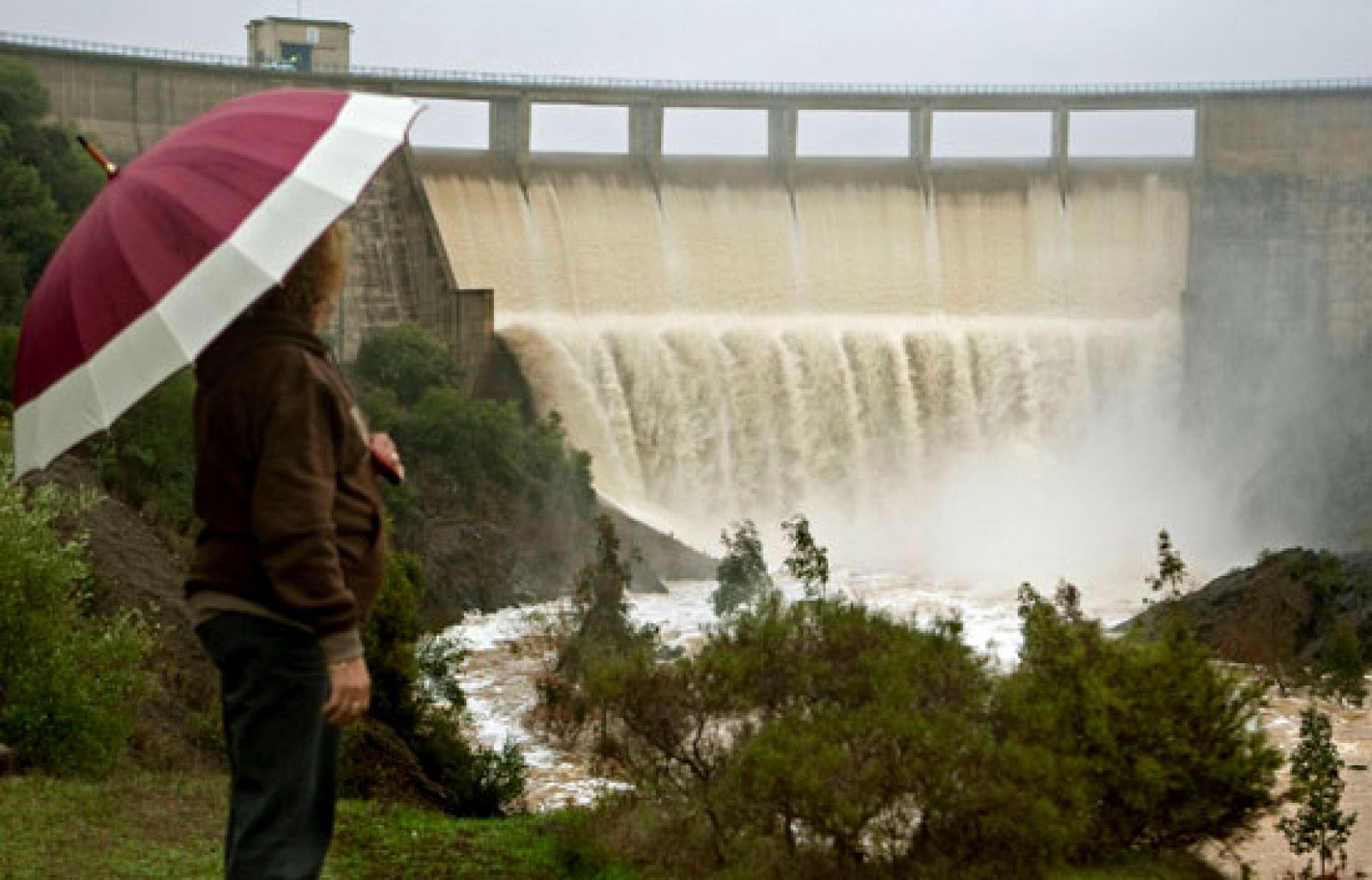 El temporal llena los pantanos después de un verano y un otoño muy secos