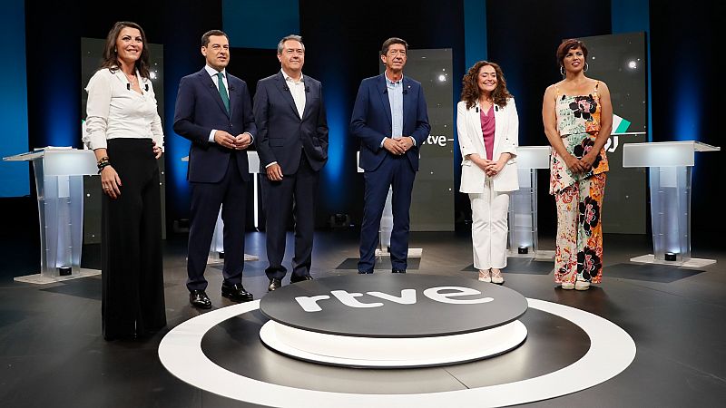 Los candidatos piden el voto en el minuto de oro del debate a seis de RTVE