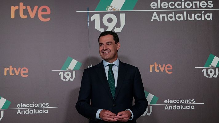 Especiales informativos - Moreno insiste en gobernar solo y sin Vox: "La señora Olona no cree en Andalucía"