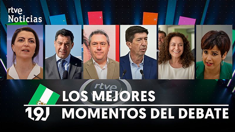 "Terrorismo machista", impuestos, "cortijos" y sanidad pública: los momentos más tensos del debate en RTVE