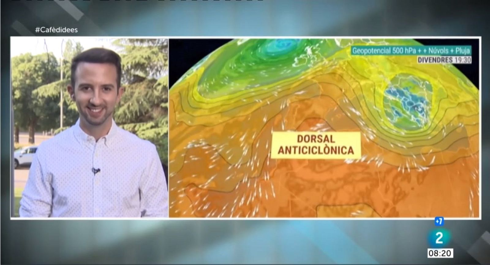 El Temps (07/06/2022) - Avui tindrem sol, núvols prims i nuvolades en zones de muntanya que deixaran algun ruixat a l'interior nord-est