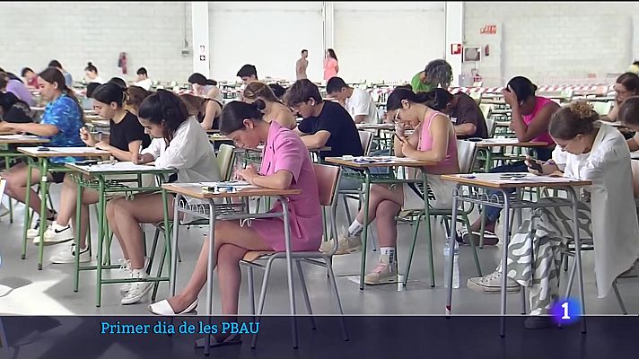Informatiu Balear - Primer dia de les PBAU