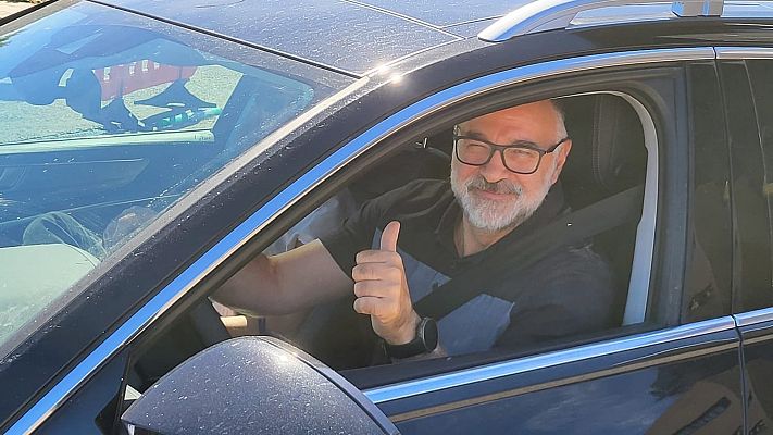 Telediario 1 - Pablo Laso ha recibido el alta hospitalaria tras el infarto sufrido