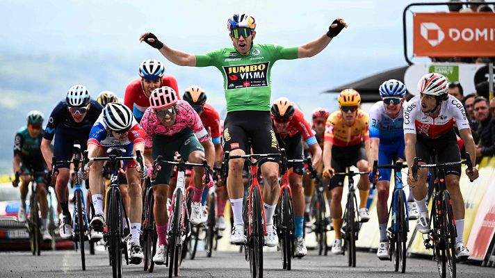 Ciclismo - Dauphiné 2022 | Gaudu supera a Van Aert