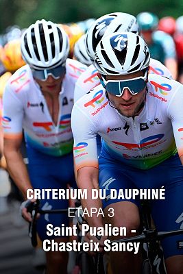 Ciclismo - Criterium du Dauphiné. 3ª etapa