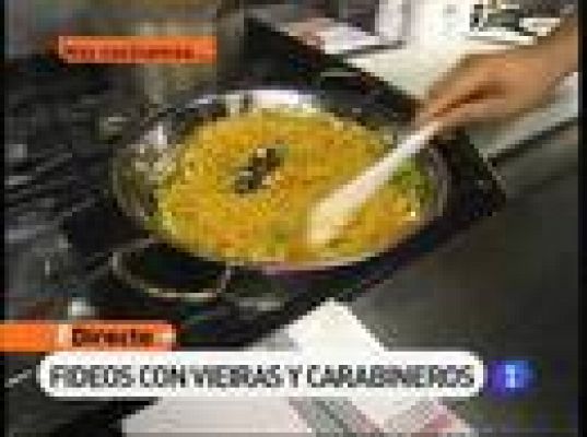 RTVE Cocina - Fideos con vieiras