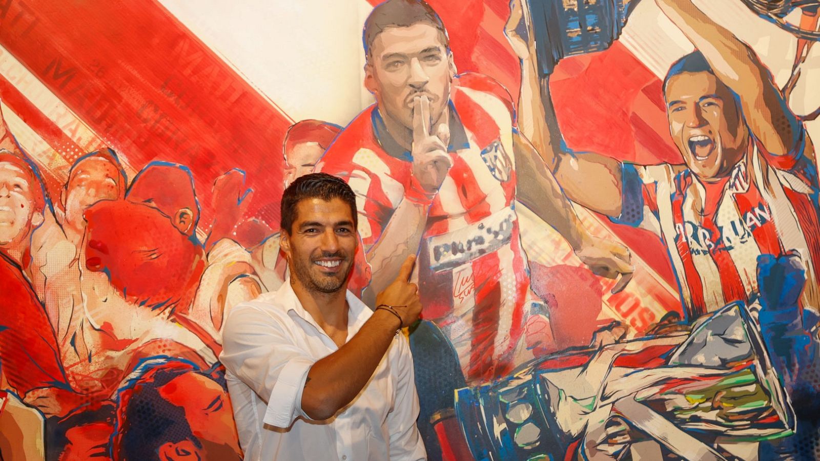 Luis Suárez, incluido en el museo del Atlético | Ver