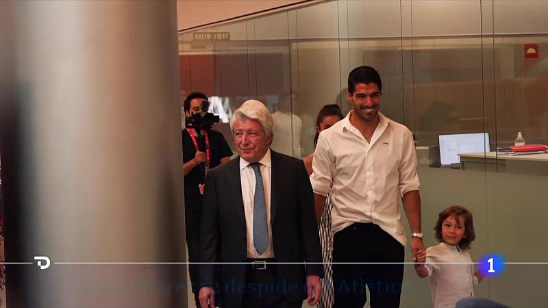 Luis Suárez, incluido en el museo del Atlético | Ver