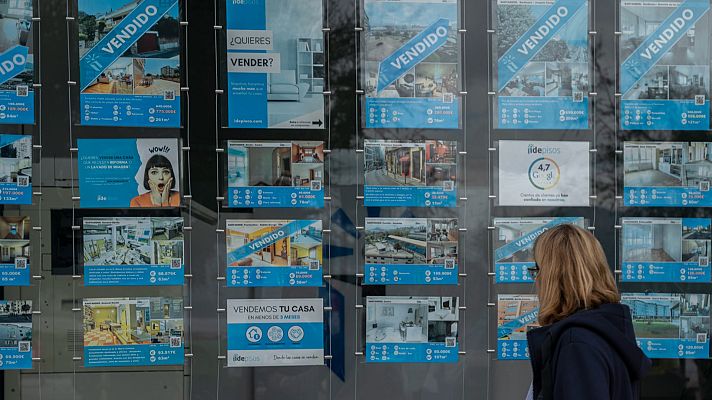 Telediario 1 - El precio de la vivienda se dispara