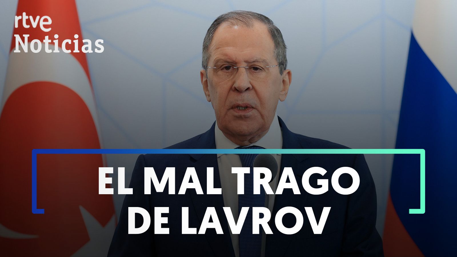 El tenso momento entre Lavrov y un periodista ucraniano