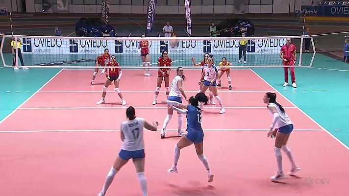 Voleibol - Liga europea femenina: España - Bosnia Herzegovina
