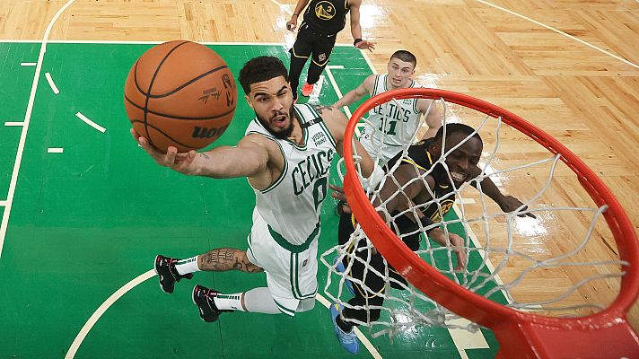 Telediario Matinal - Boston gana a los Warriors y recupera el mando de la final