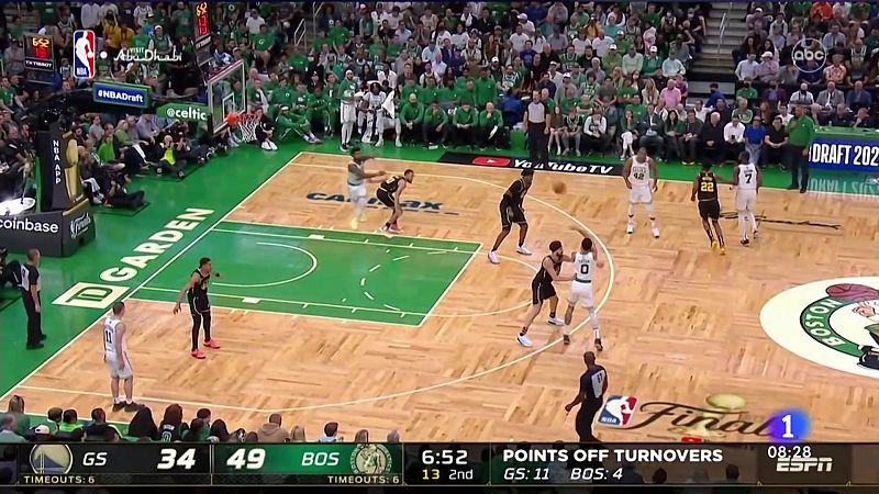 Los Celtics derrotan a los Warriors y recuperan el mando de las Finales
