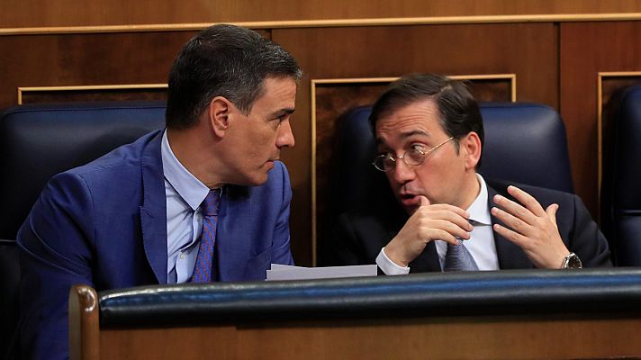 Informativo 24h - Albares asegura que el Gobierno dará una "respuesta serena y firme" a Argelia tras la ruptura de las relaciones