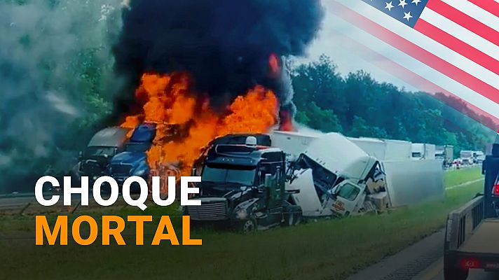 Modo Digital - Al menos tres muertos en un accidente de tráfico en Arkansas entre 8 camiones